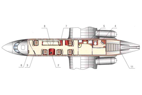 Як 40 шасси чертеж