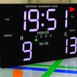 Спортивное табло для школы Nautronic NB1400